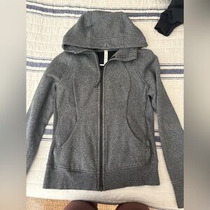 Lululemon Scuba Full Zip Hoodie Gray